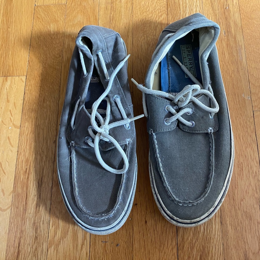 Sperry Topsider Shoes - dark green